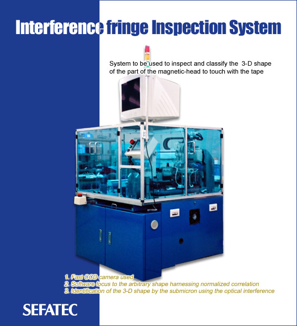 Interference fringe Inspection System